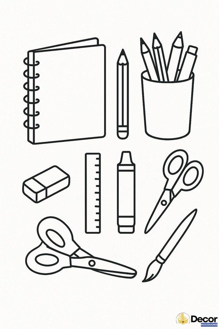 tranh tô màu cho bé 2 tuổi đáng yêu nhất