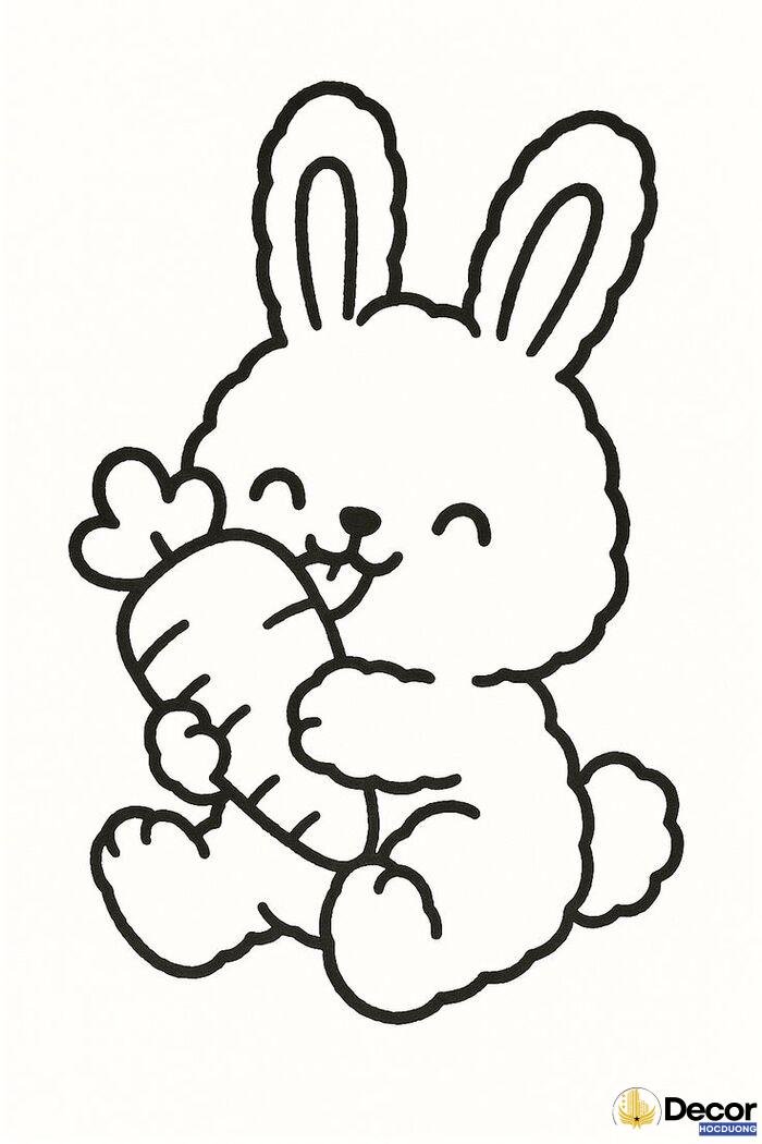 tranh tô màu cho bé 2 tuổi siêu xinh