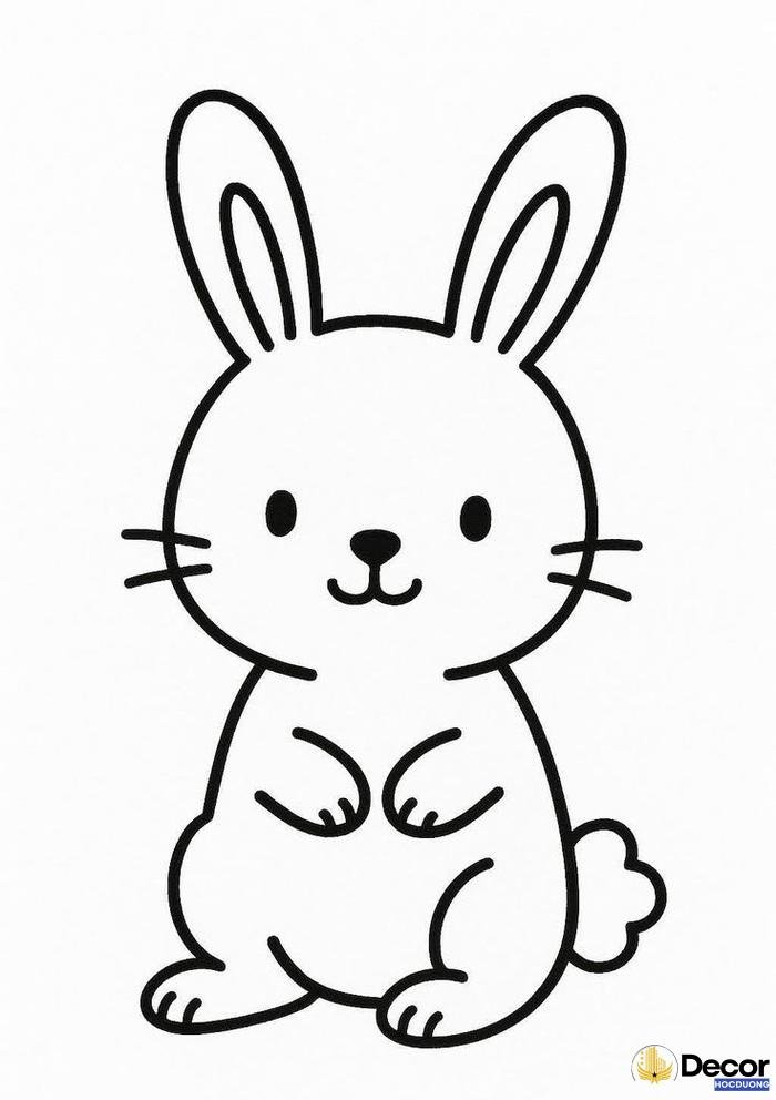 tranh tô màu cho bé 4 tuổi cute nhất