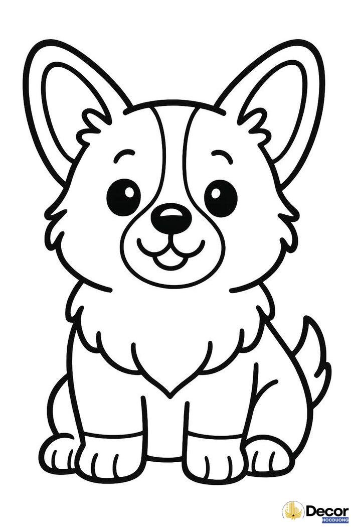 tranh tô màu cho bé 4 tuổi đáng yêu nhất