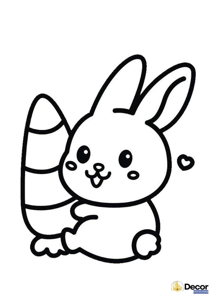 tranh tô màu cho bé 4 tuổi đáng yêu