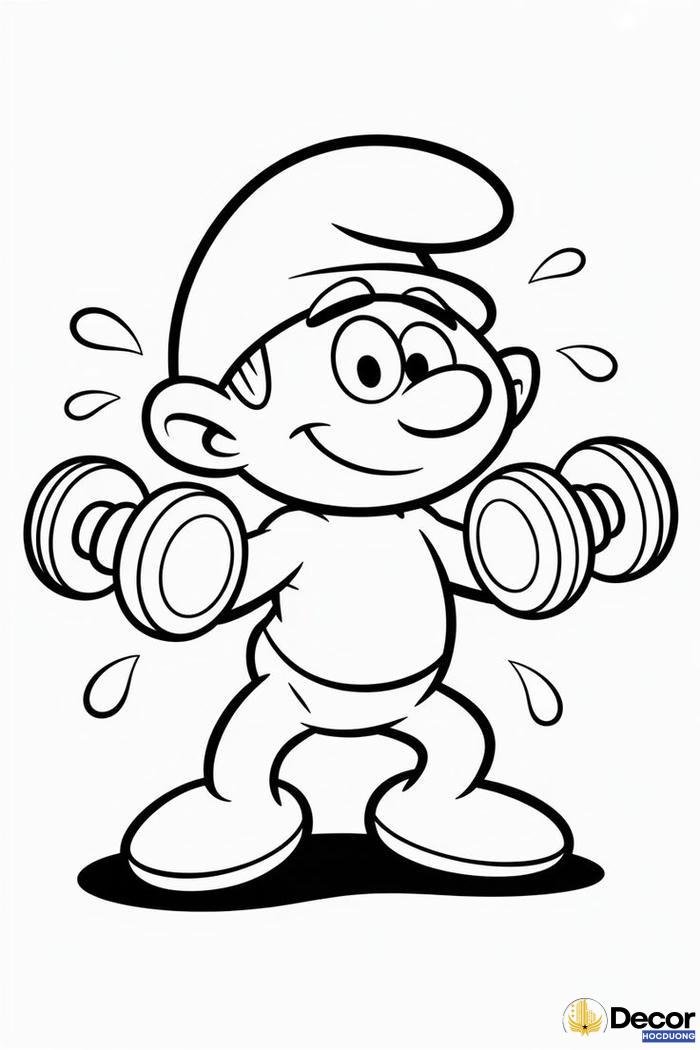 tranh tô màu cho bé 4 tuổi sáng tạo