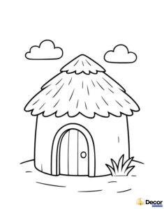 tranh tô màu cho bé mầm non xinh đẹp