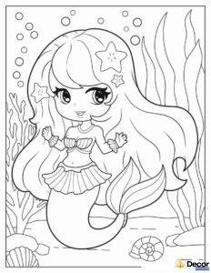 tranh tô màu công chúa xinh