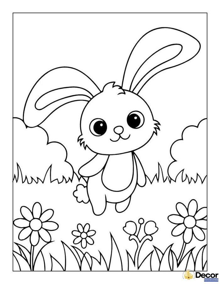 50 + mẫu tranh tô màu động vật ngộ nghĩnh đáng yêu cho bé