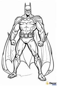 tranh tô màu siêu nhân siêu đẹp