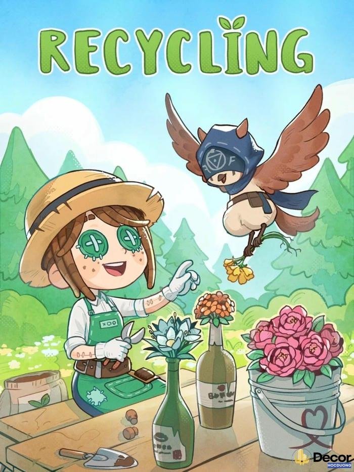 tranh vẽ bảo vệ môi trường đẹp