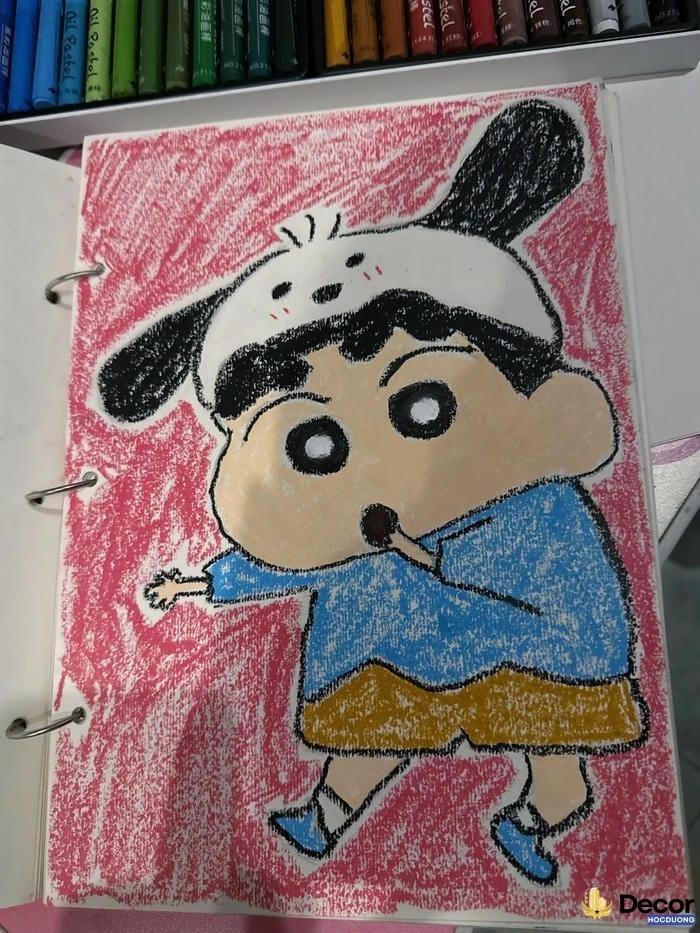 tranh vẽ trang trí lớp 7 với thông điệp