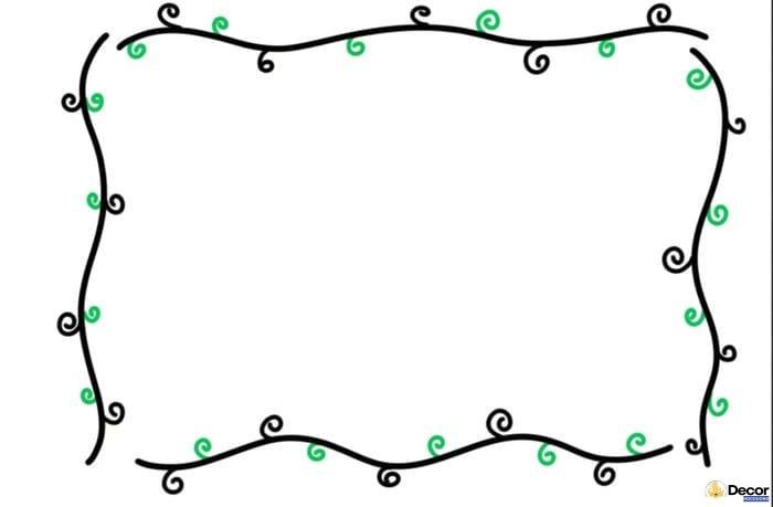 tuyển tập khung viền hoa a4