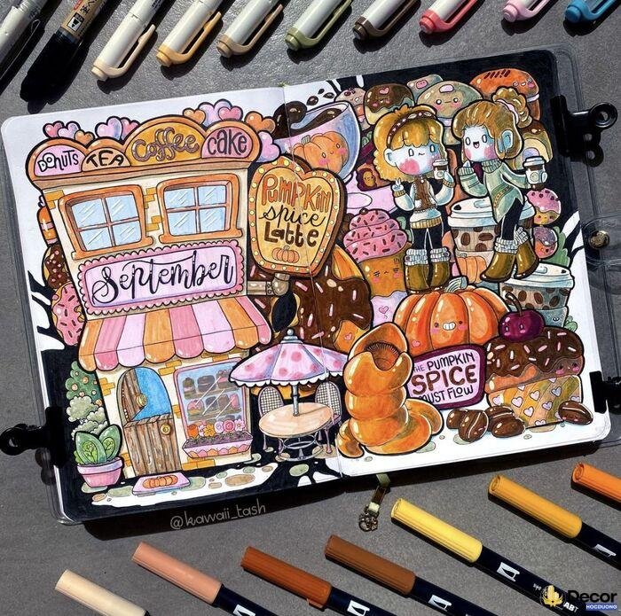 vẽ chữ trang trí đẹp nhất