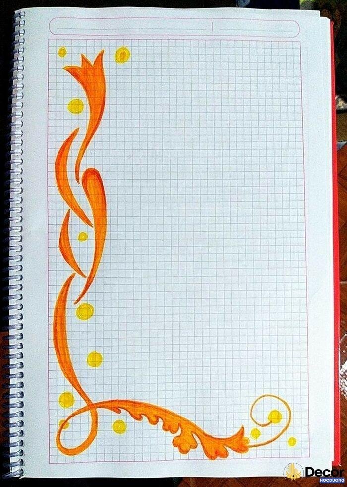 vẽ khung trang trí nghệ