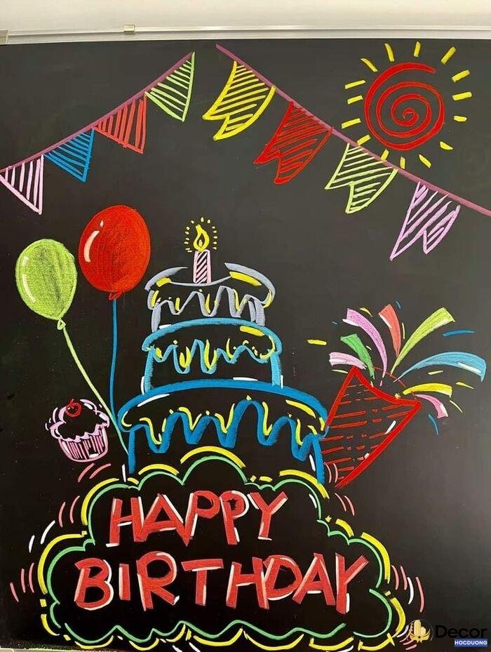 vẽ trang trí bảng nghệ nhất