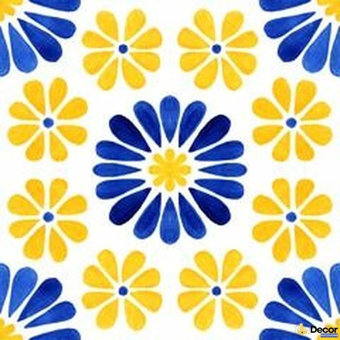 vẽ trang trí hình vuông sáng tạo