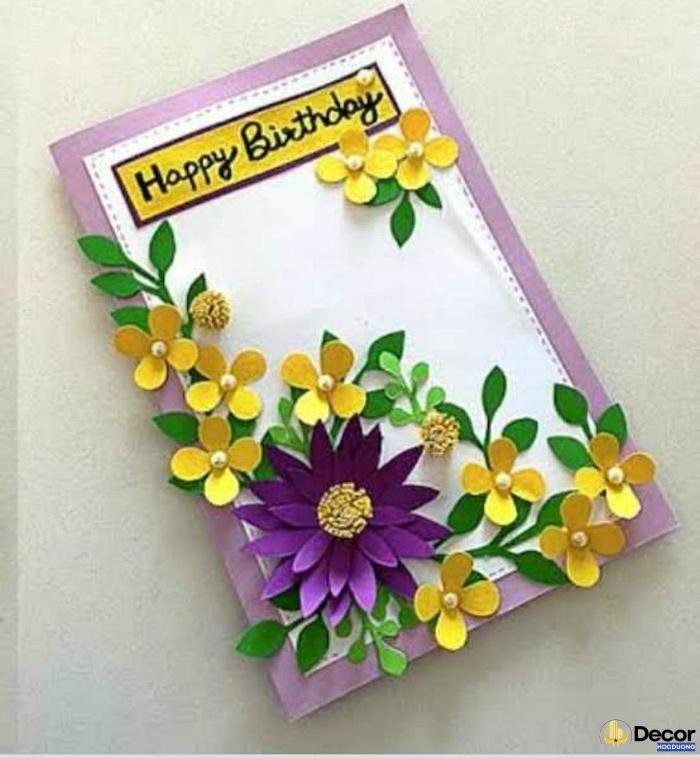 vẽ trang trí thiệp đơn giản độc đáo