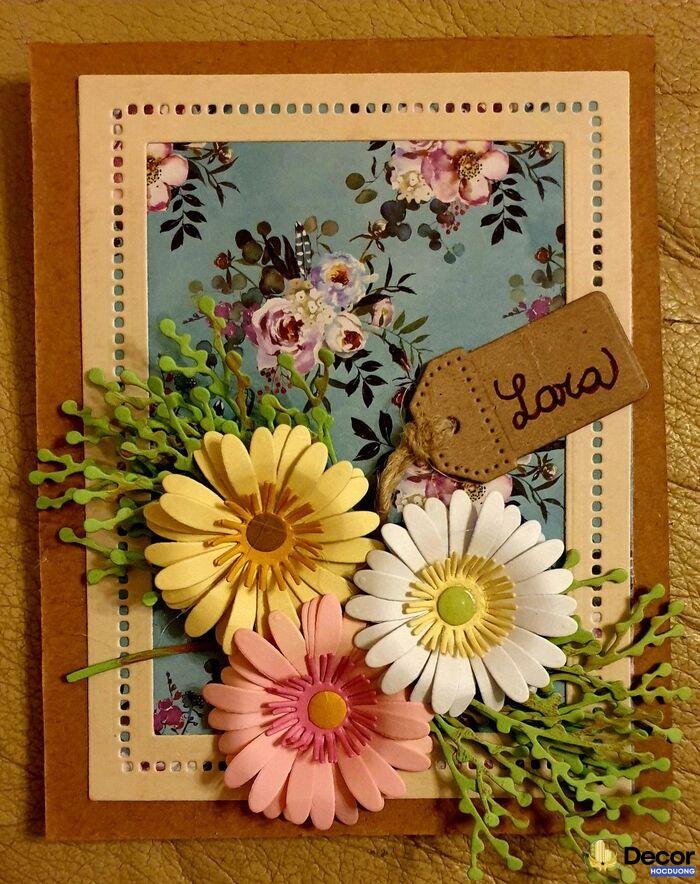 vẽ trang trí thiệp đơn giản siêu xinh