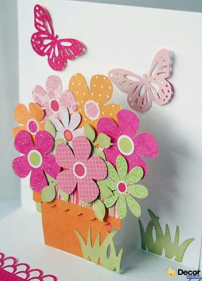 vẽ trang trí thiệp đơn giản