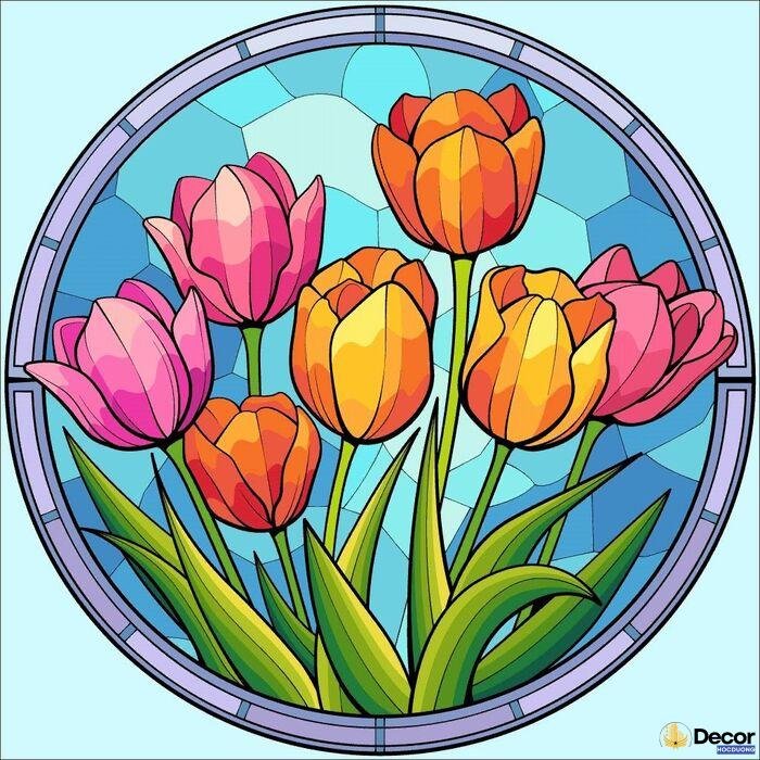 vẽ trang trí vòng tròn đẹp nghệ