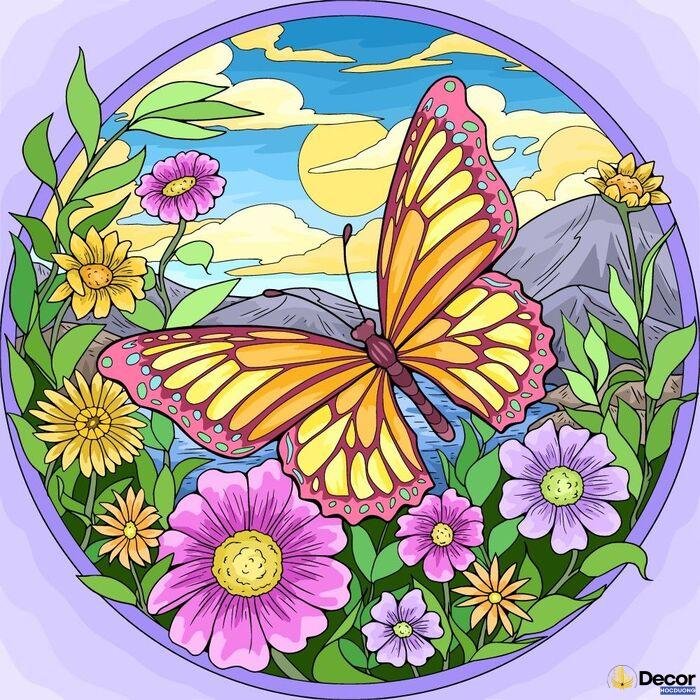 vẽ trang trí vòng tròn đẹp nhất