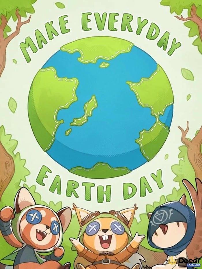 vẽ tranh bảo vệ môi trường đơn giản