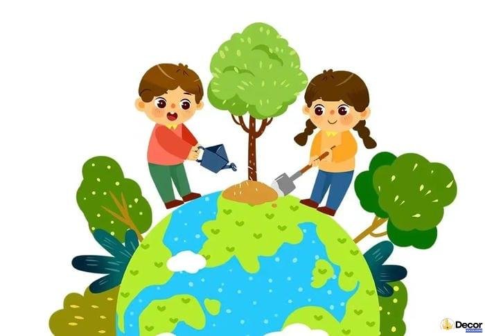 vẽ tranh chống ô nhiễm môi trường