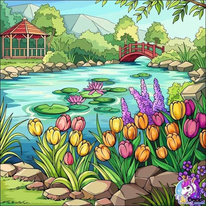 vẽ tranh phỏng cảnh hiện đại