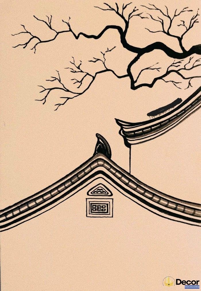 vẽ tranh phong cảnh mùa thu