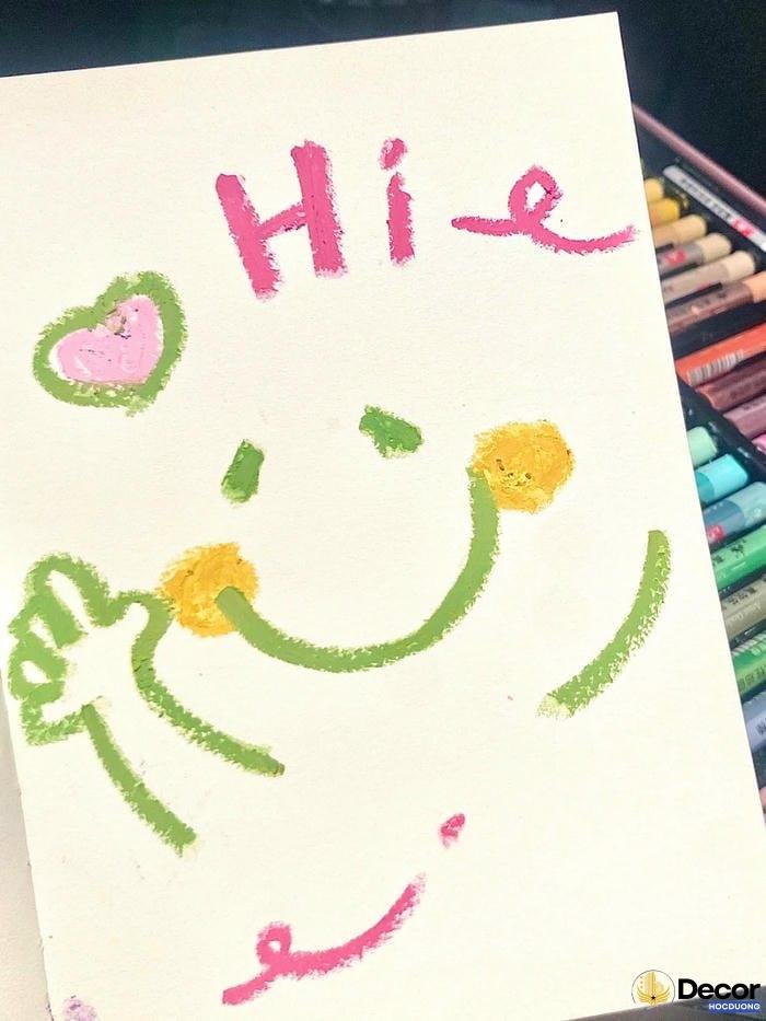 vẽ tranh trang trí lớp 7 bằng màu