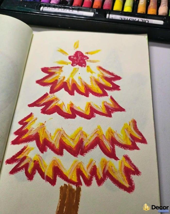 vẽ tranh trang trí lớp 7 đơn giản