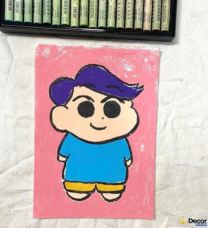 vẽ tranh trang trí lớp 7 với tên lớp