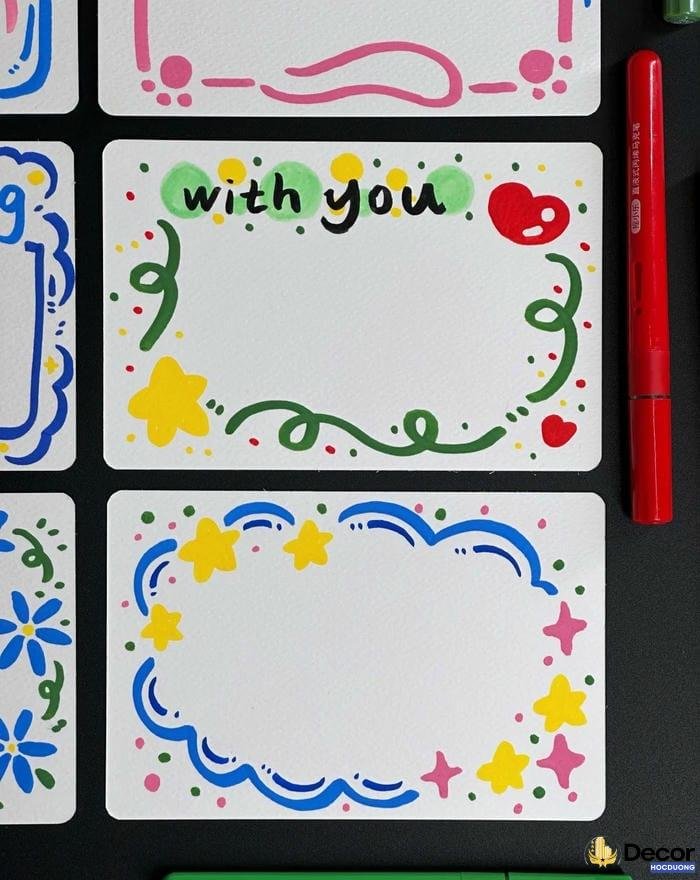 ý tưởng trang trí đường diềm