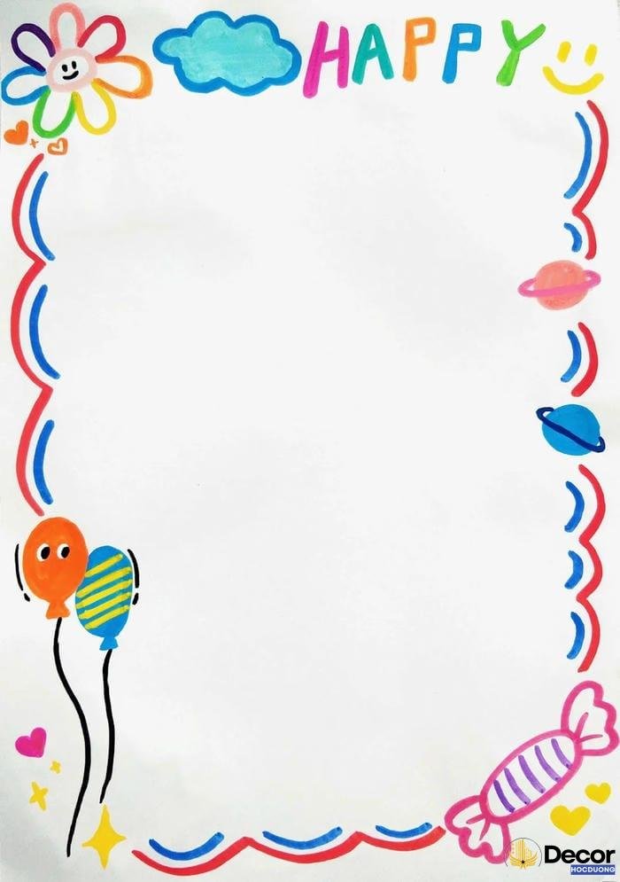 ý tưởng trang trí giấy a4