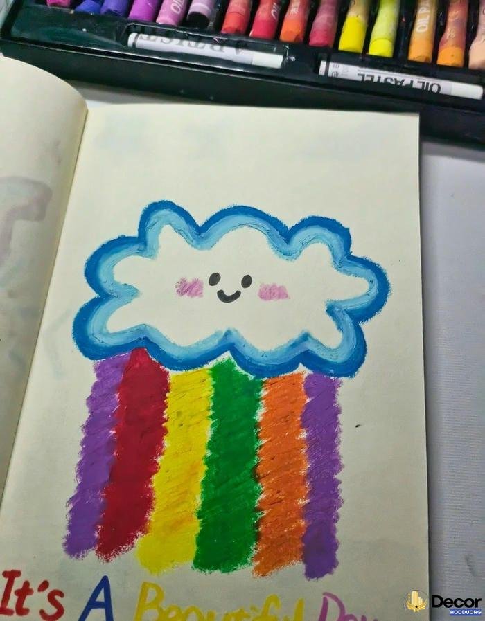 ý tưởng vẽ tranh trang trí lớp 7 tự do