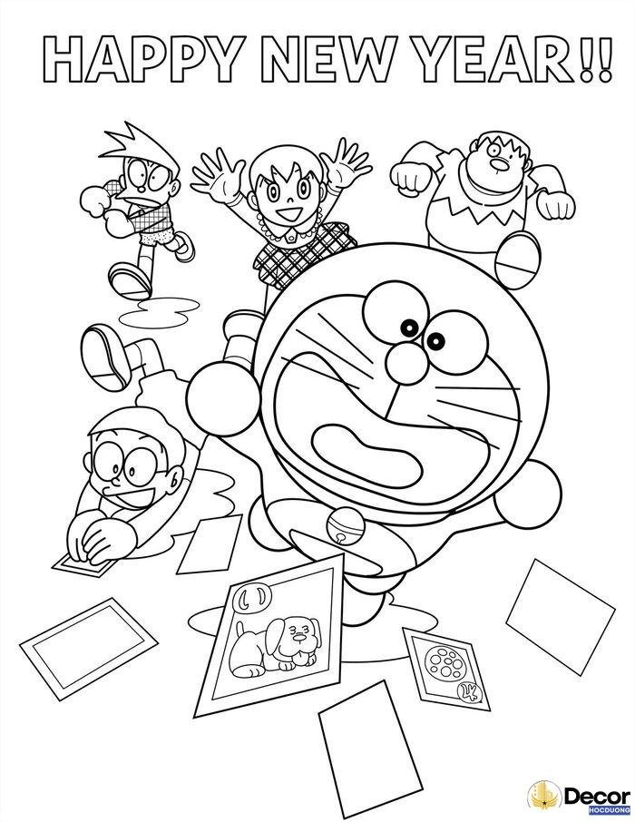 Doraemon Coloring Pages For KidsDoraemon Coloring Pages For Kids