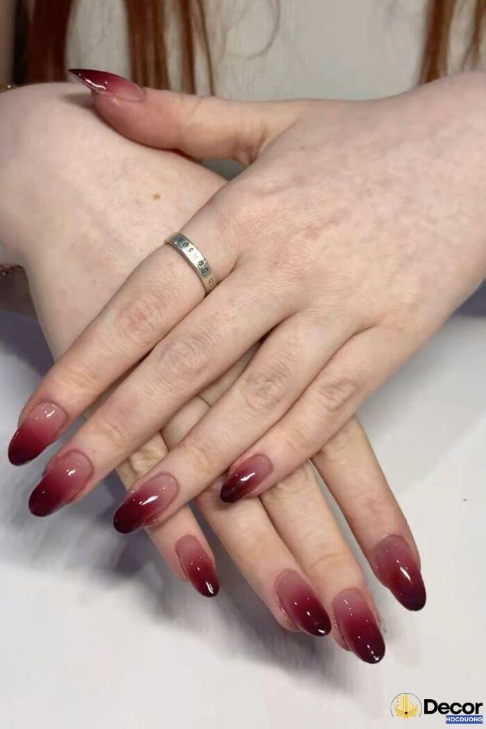 american nails dáng ngắn