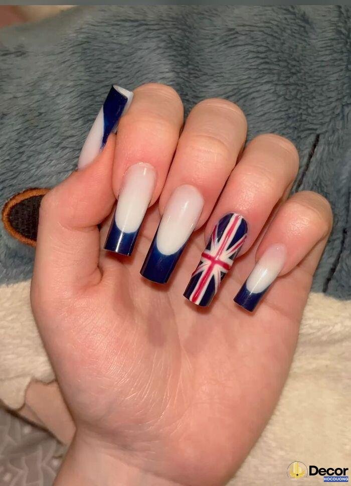 american nails dự tiệc ngầu