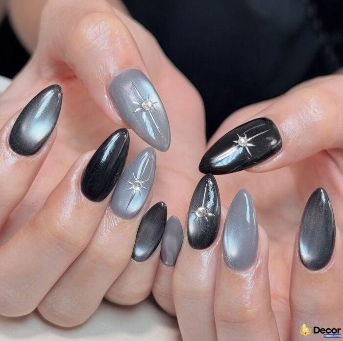 cat eye nails dự tiệc