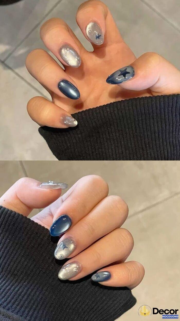 cat eye nails ngầu lòi