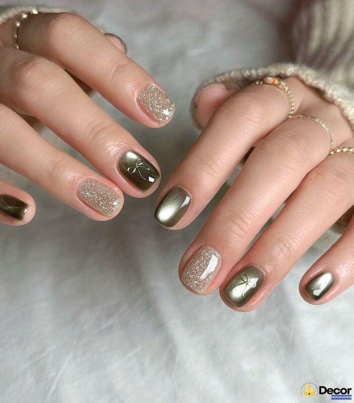 cat eye nails phong cách hiện đại