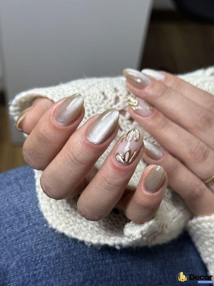 cat eye nails sang trọng