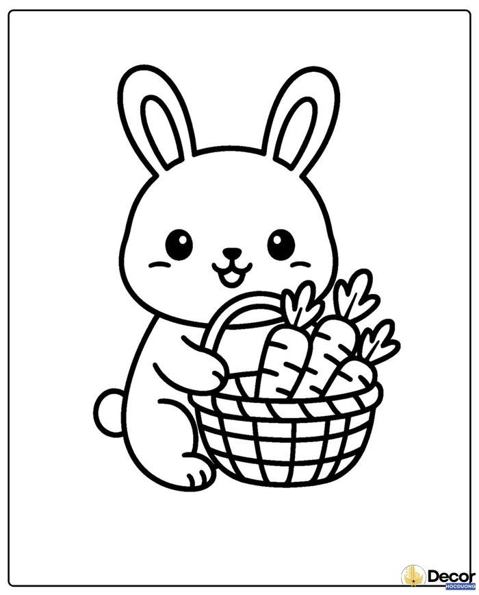 hình tô màu dễ in cho bé 6 tuổi