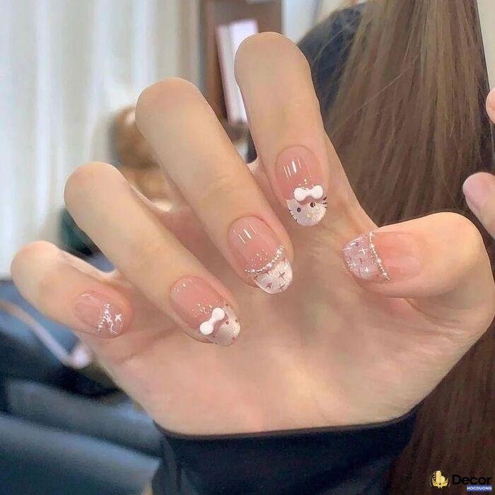 nail cô dâu tinh tế