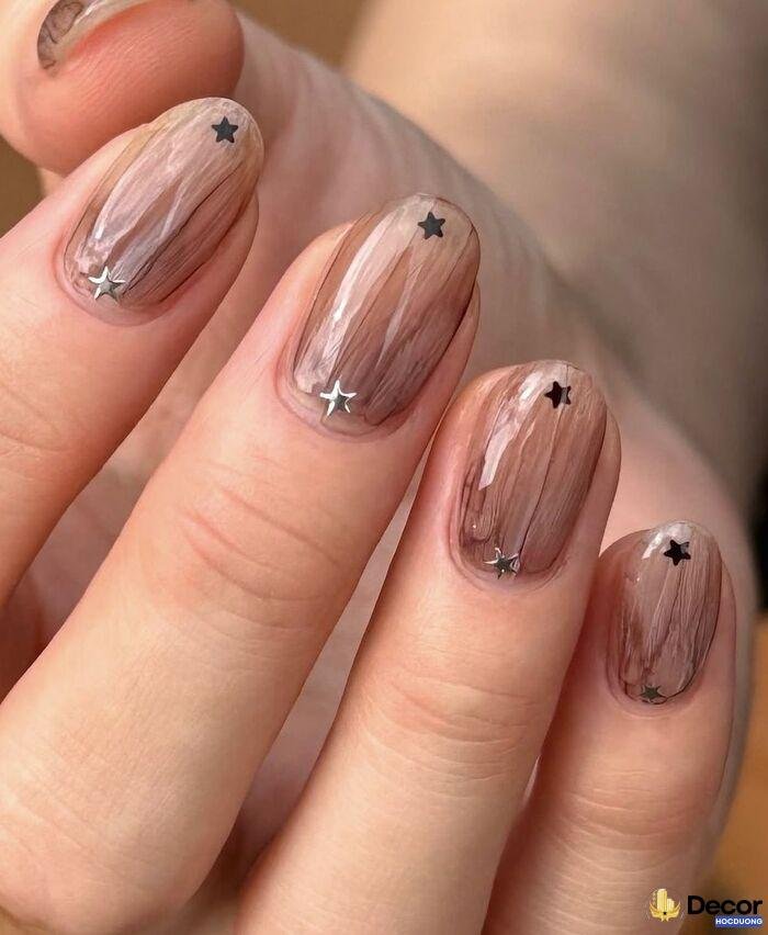nail dễ thương móng ngắn xinh xắn