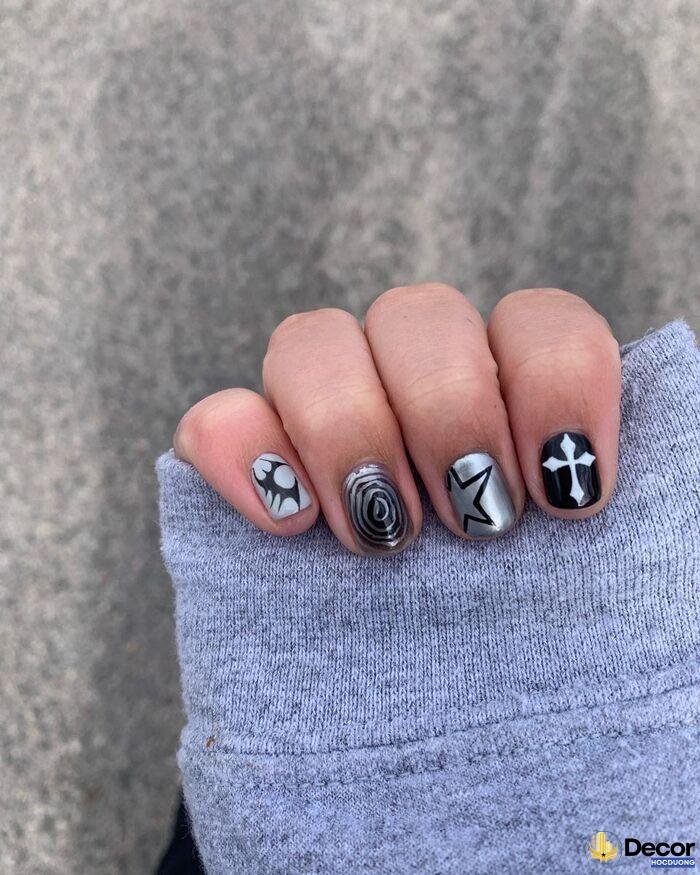 nail đẹp móng ngắn đẹp