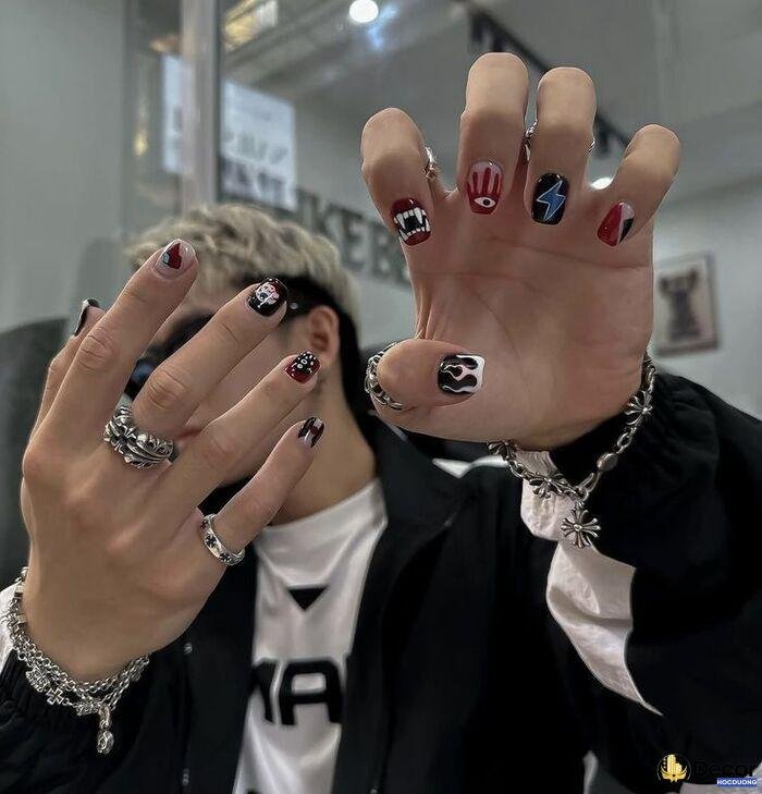 nail đẹp style ngầu đẹp