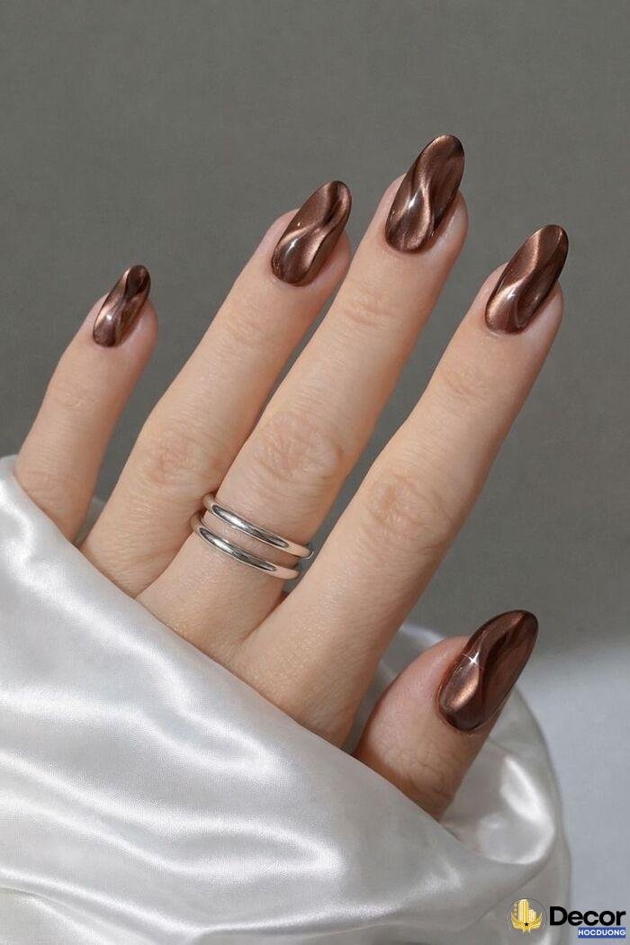 nail designs nữ tính sang chảnh