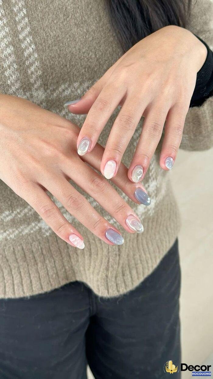 nail đi biển màu sắc đáng yêu