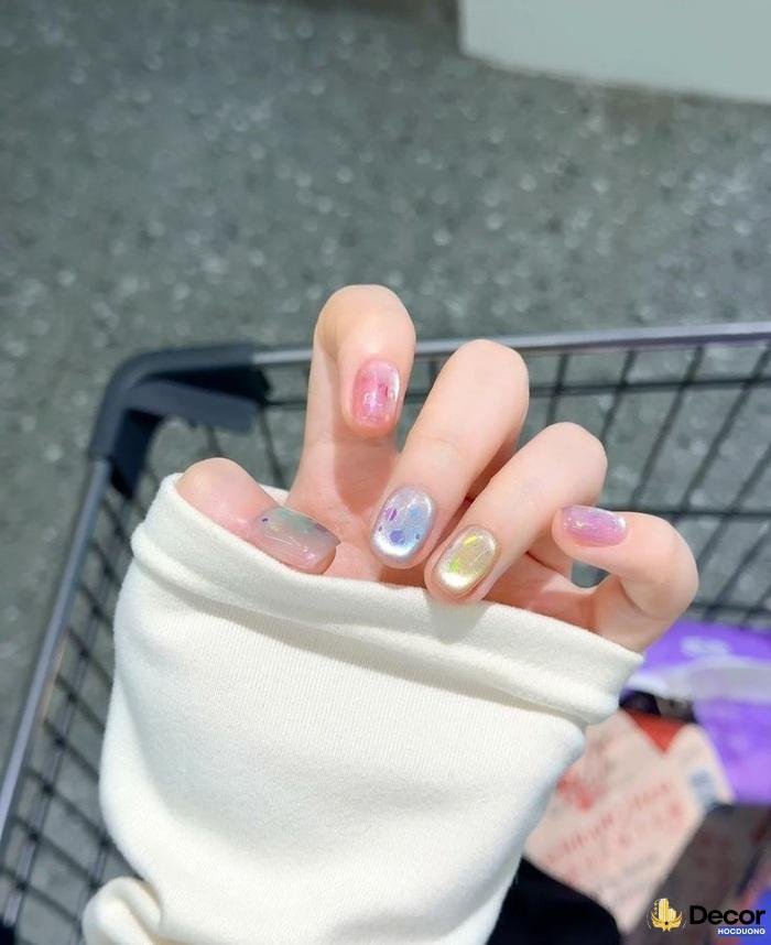 nail đi biển màu sắc đẹp