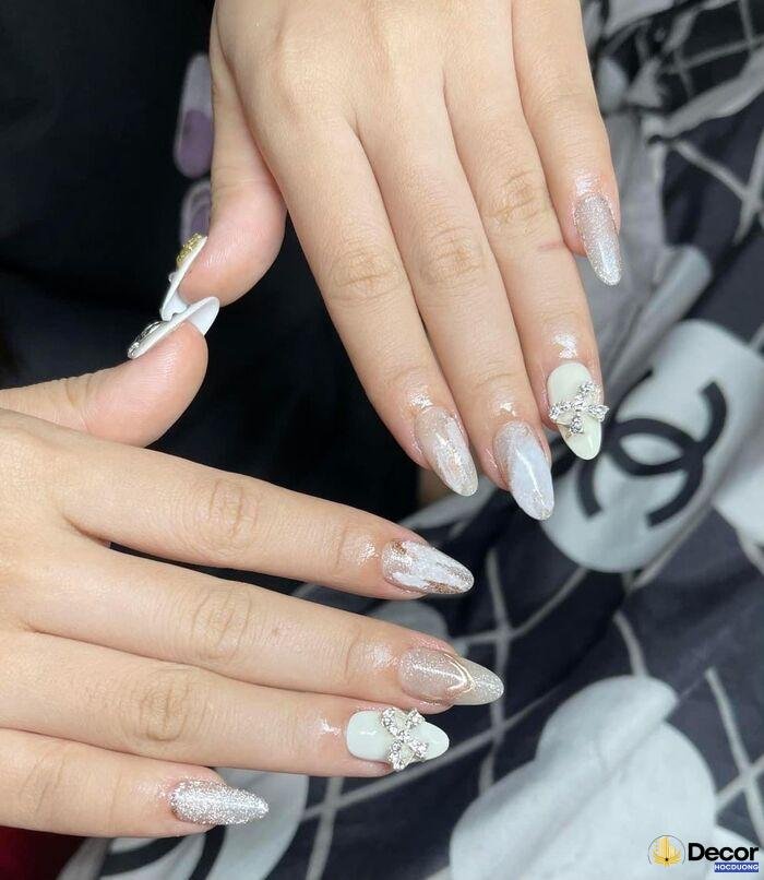 nail đính đá ánh kim