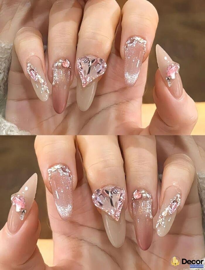 nail đính đá sang