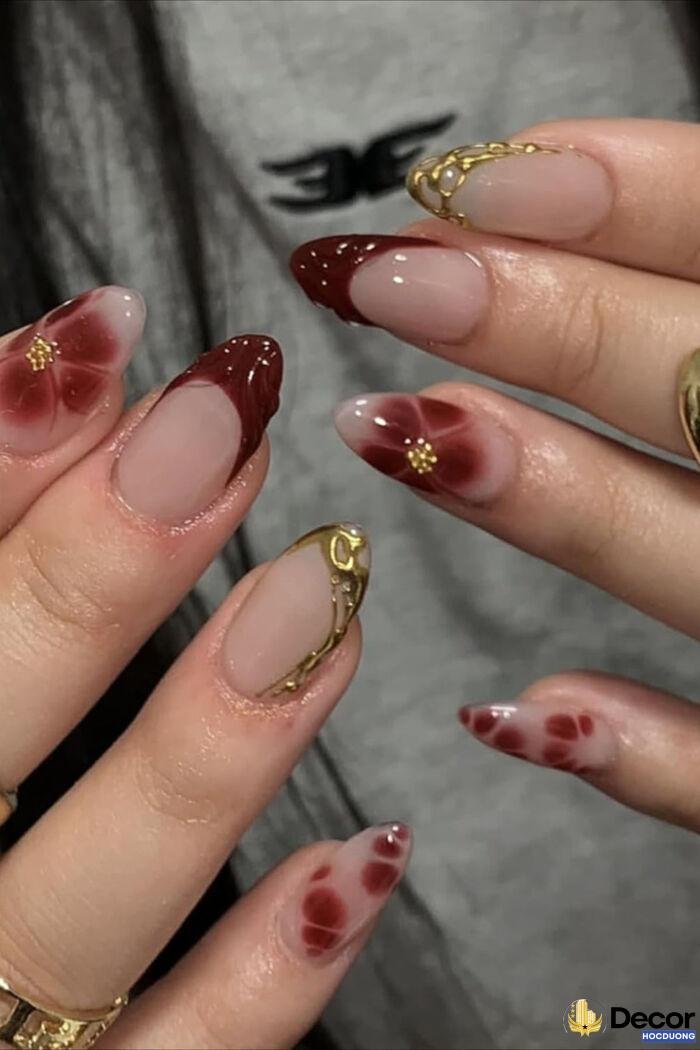 nail đỏ nổi bật